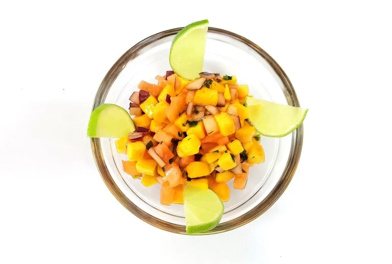 Salsa de mango y chili